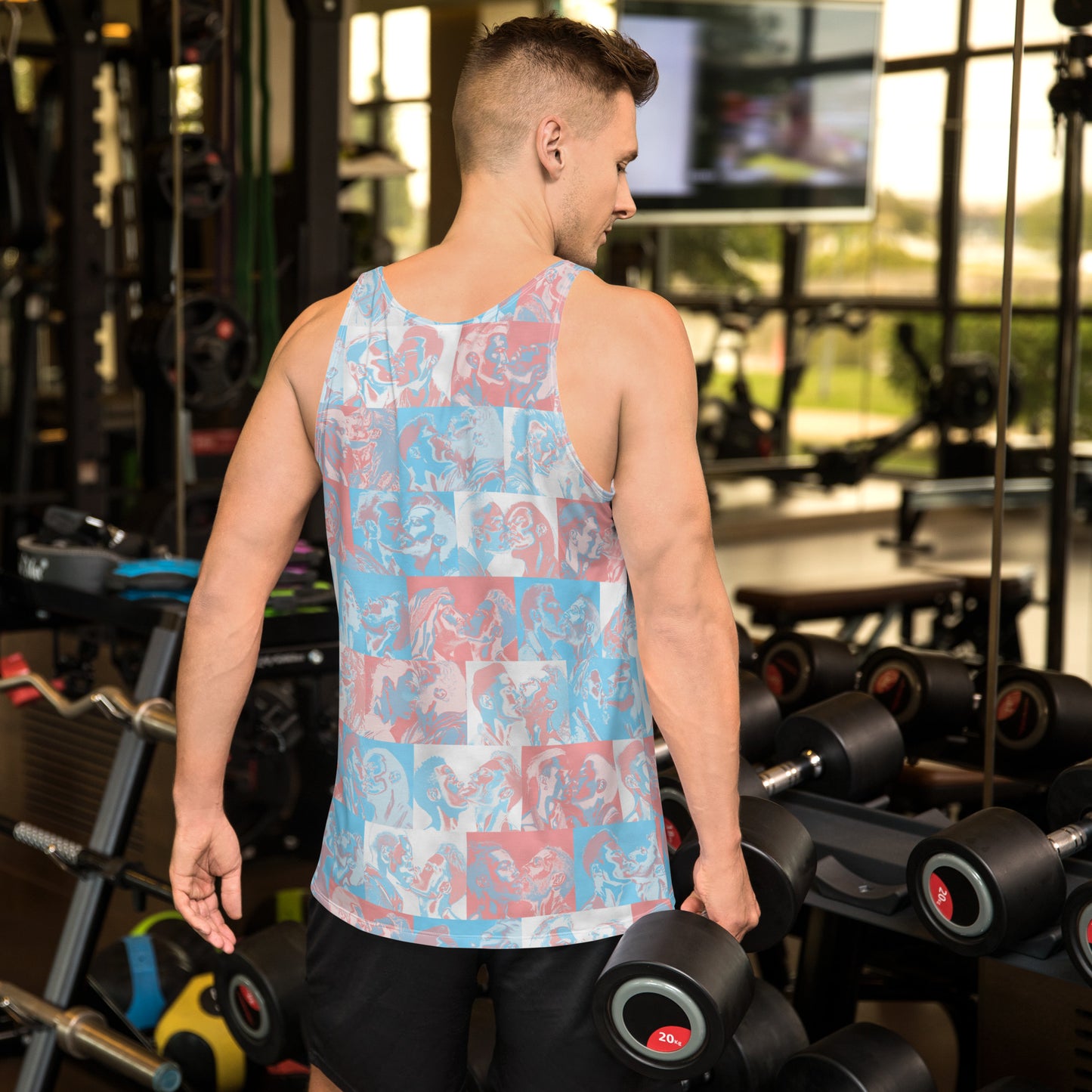 Tile Tank Top - Trans Pride