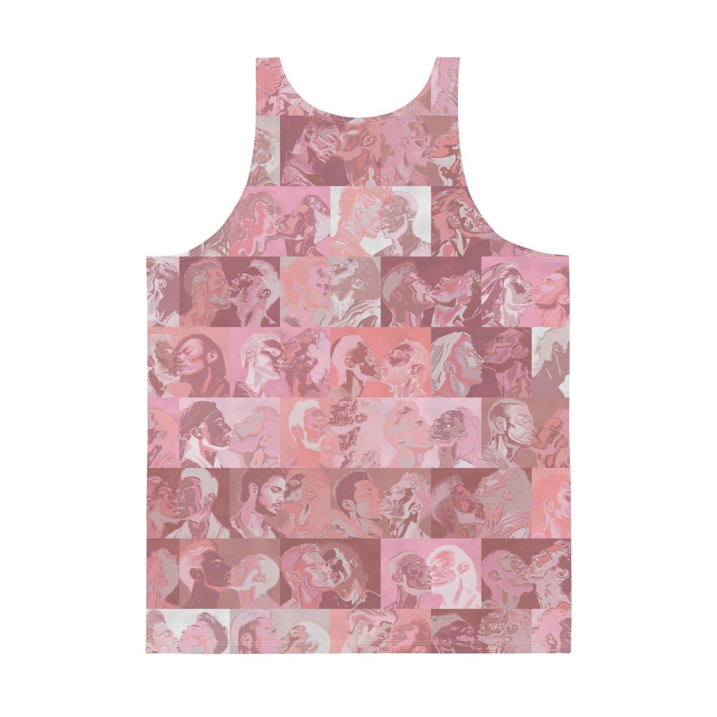 Tile Tank Top - Pink