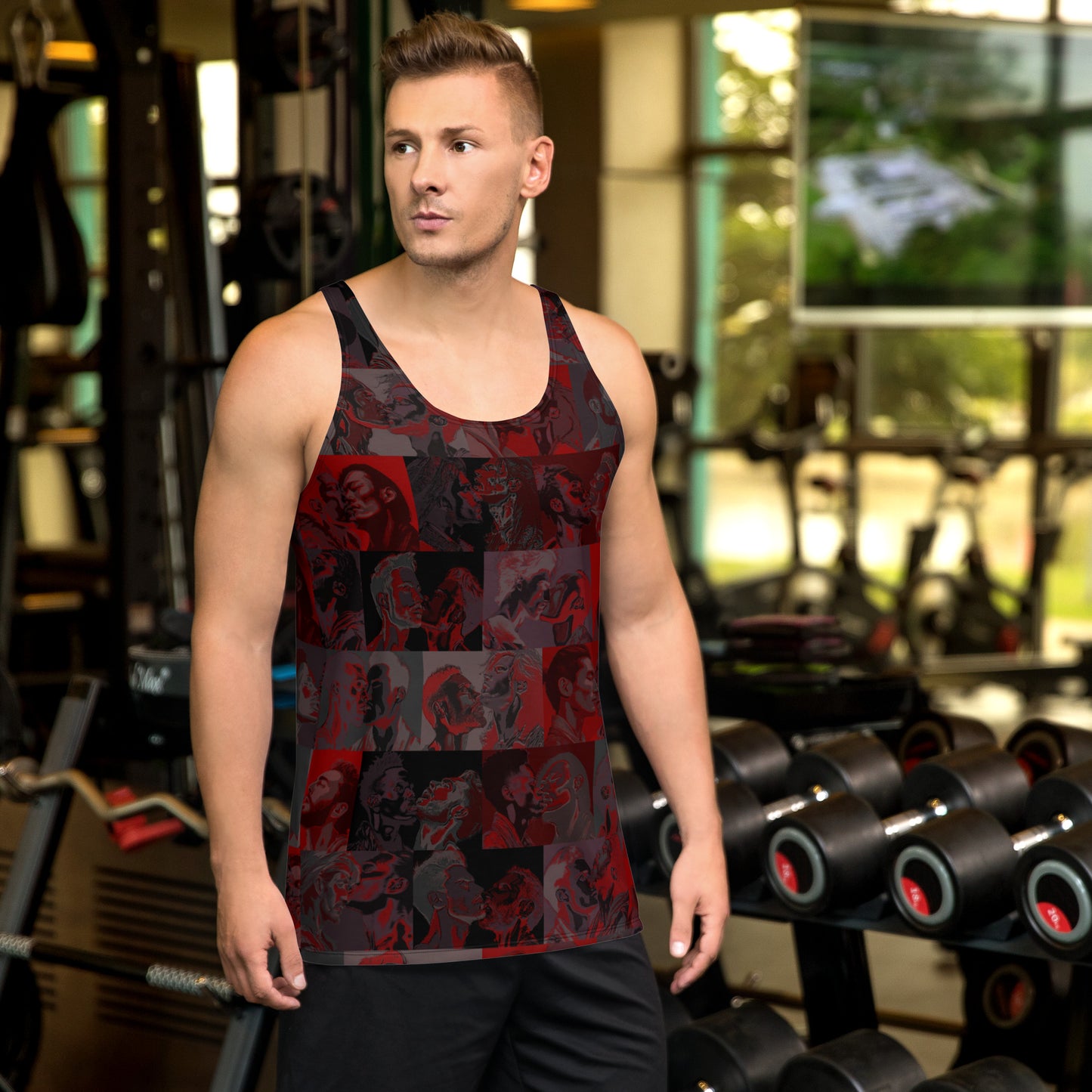 Tile Tank Top - Darkroom