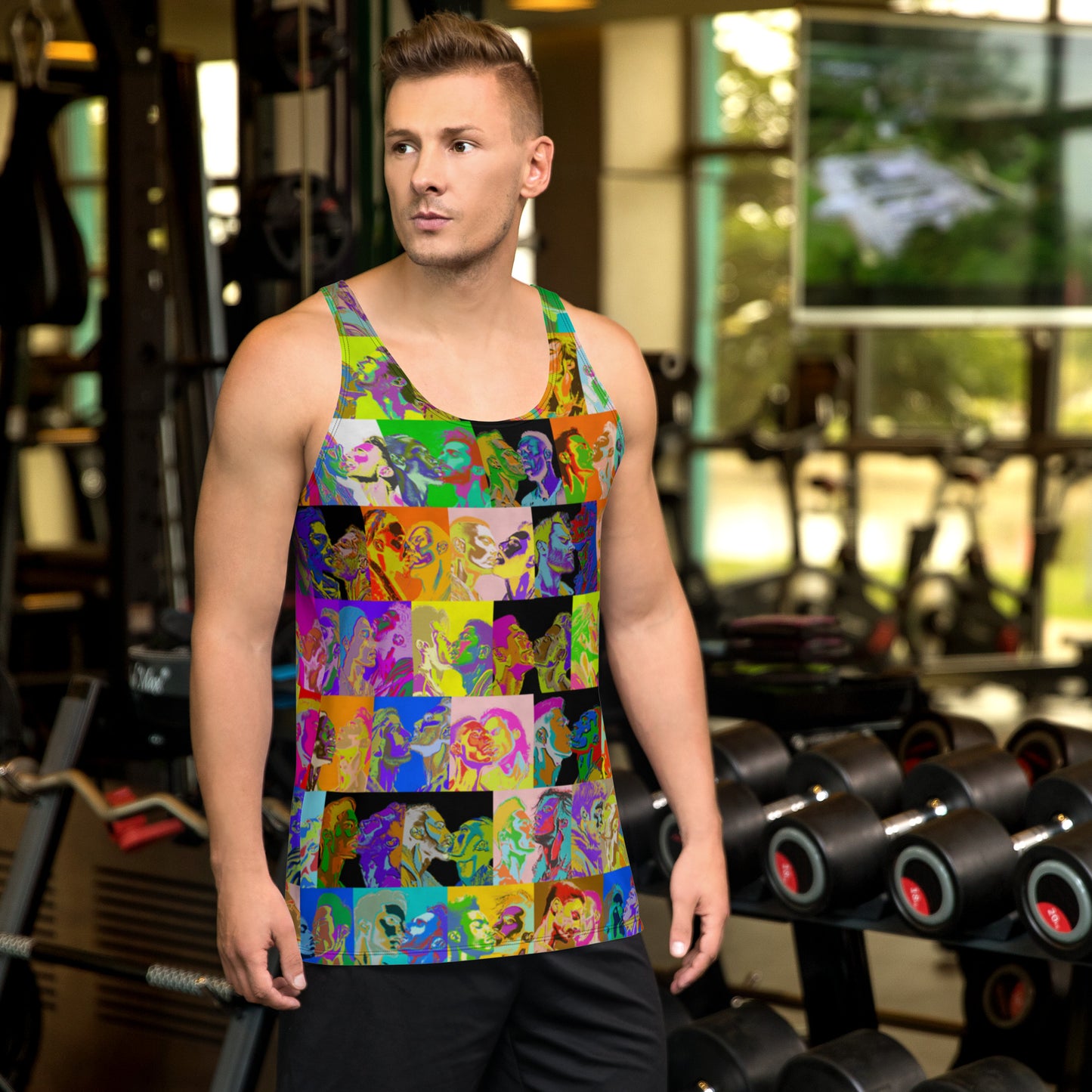 Tile Tank Top - Spectrum