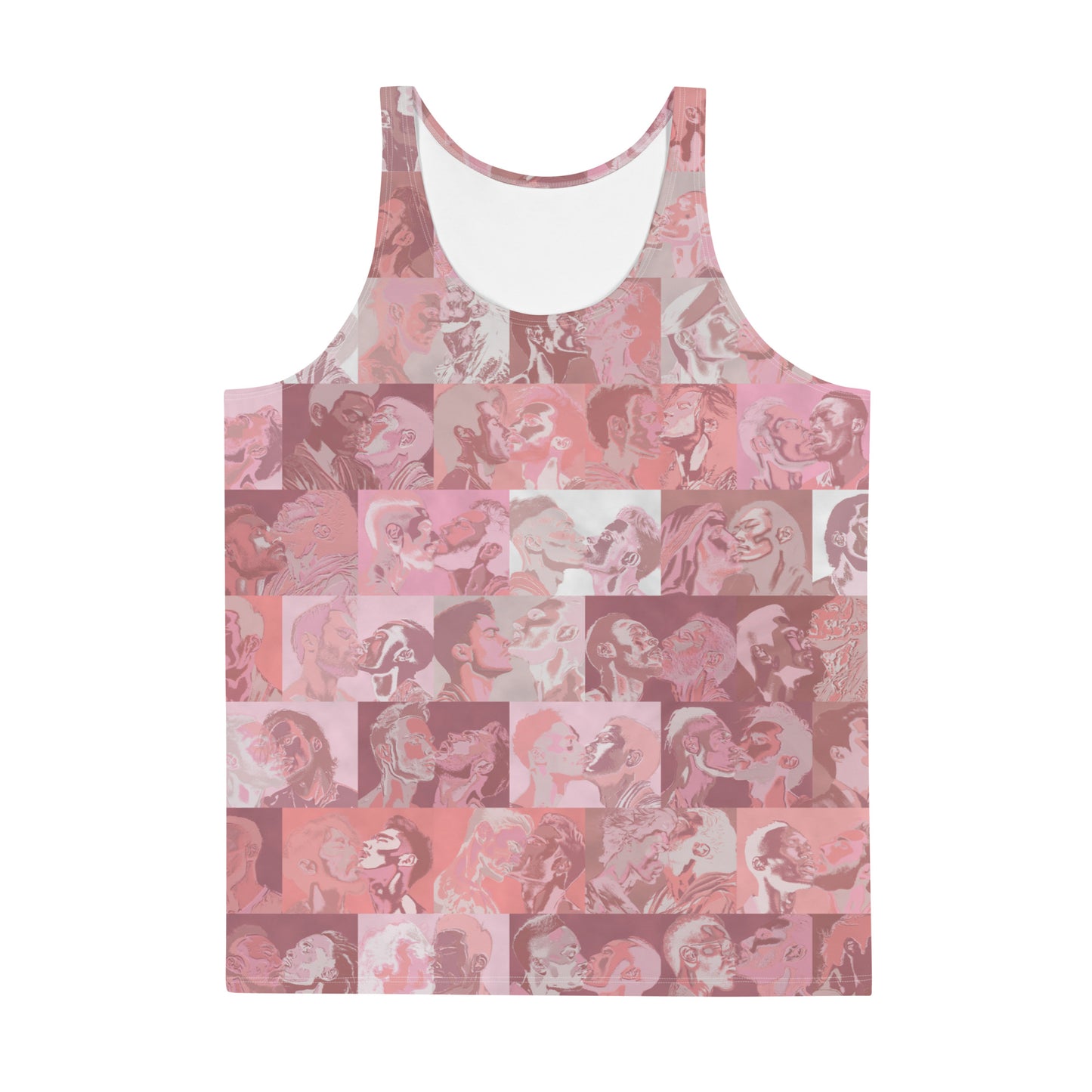 Tile Tank Top - Pink