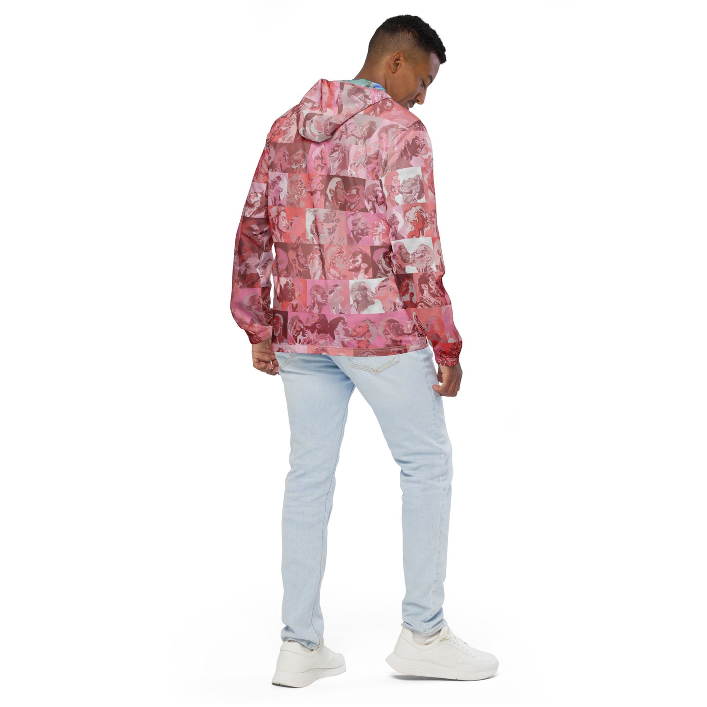 Tile Windbreaker - Pink