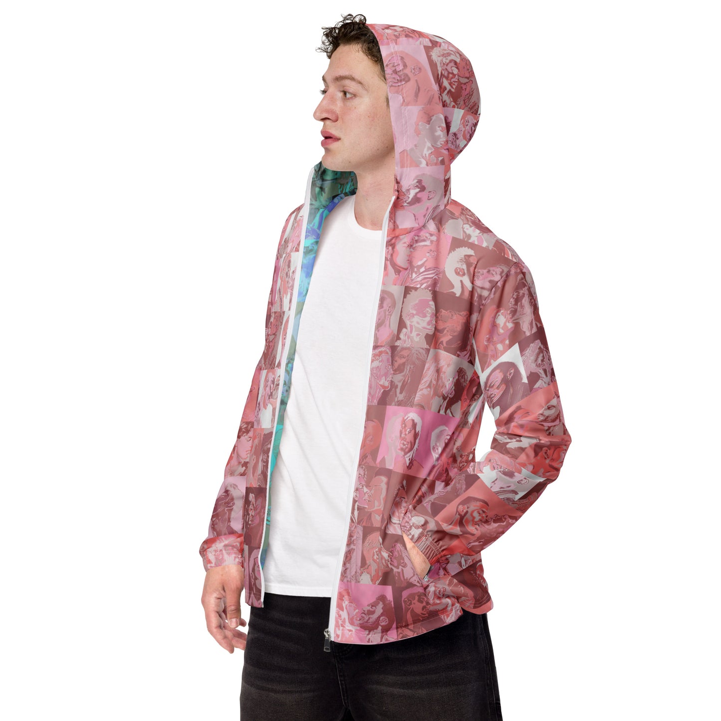 Tile Windbreaker - Pink