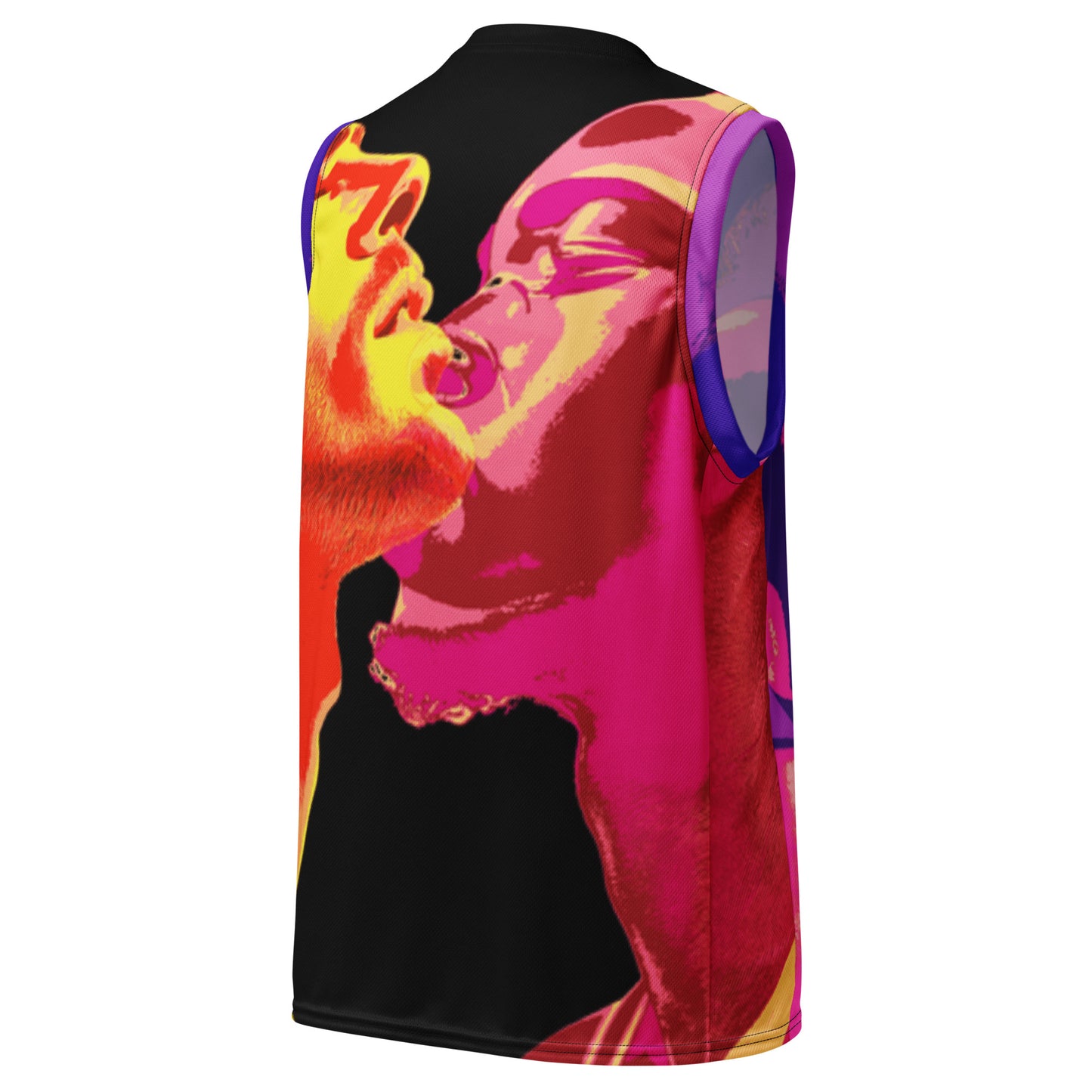 "Break the Fucking Rules" Basketball Jersey Crop Top