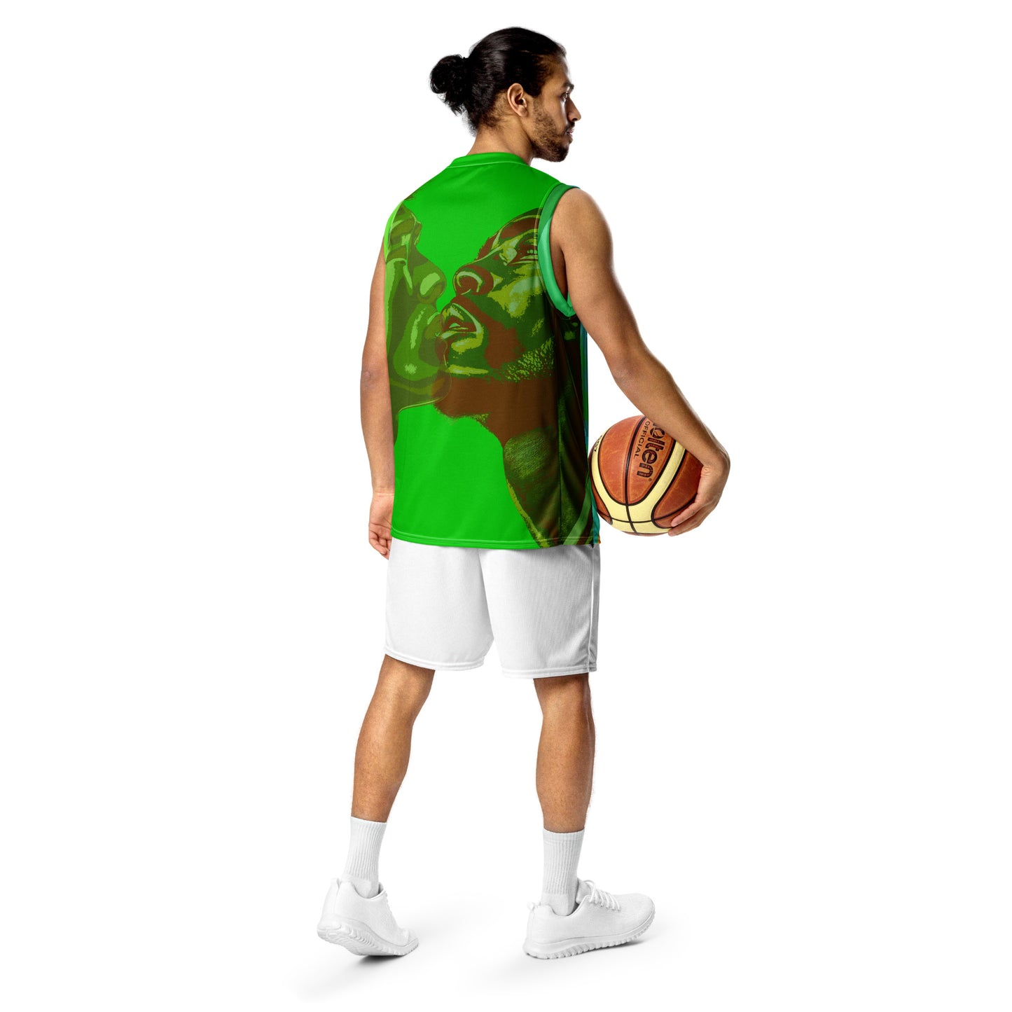 "New, Scary, Overwhelming, Exciting" Basketball Jersey Crop Top