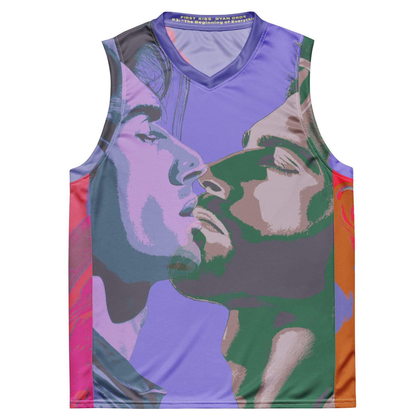 "Beginning of Everything" Basketball Jersey Crop Top