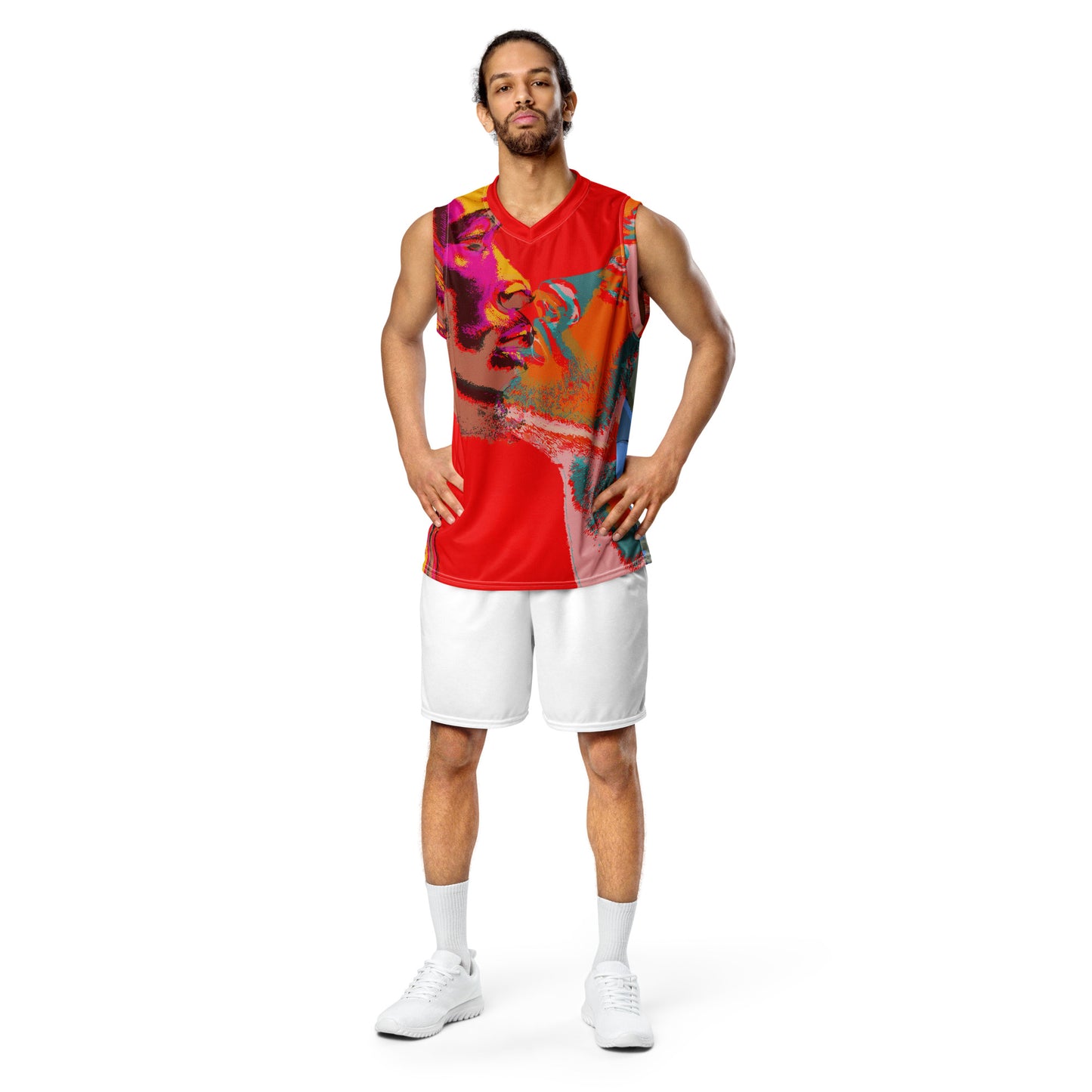 "Electric" Basketball Jersey Crop Top