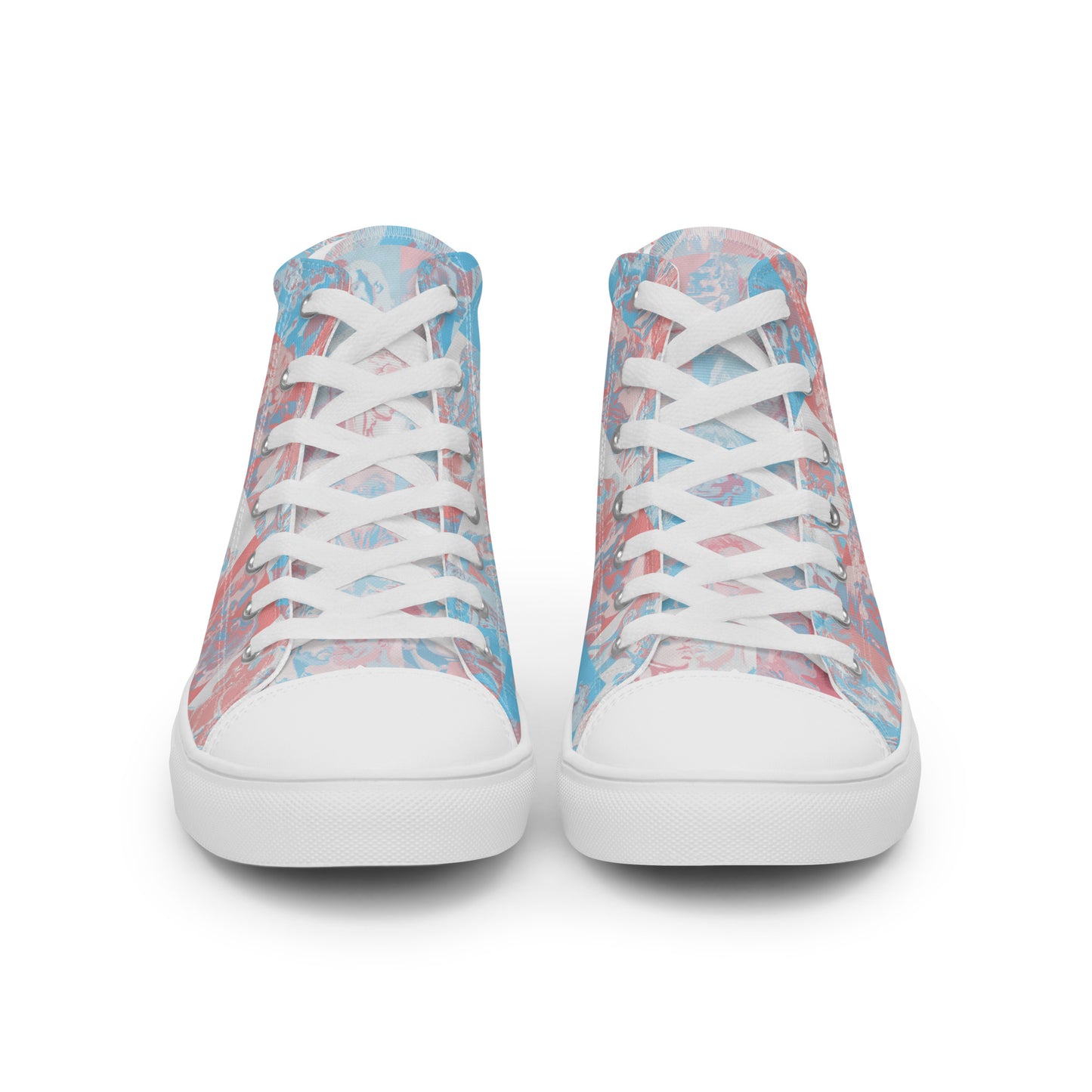 Tile High Tops - Trans Pride