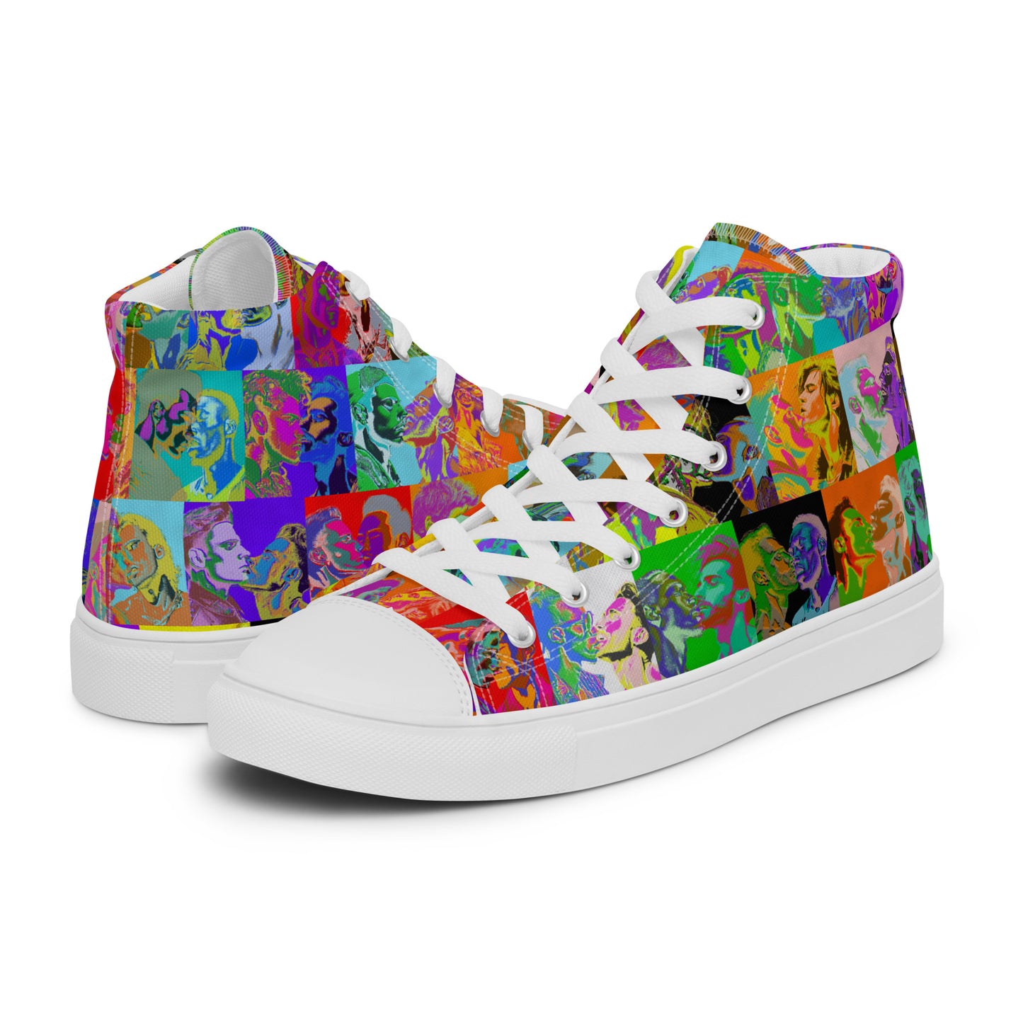 First Kiss Tile High Tops - Spectrum
