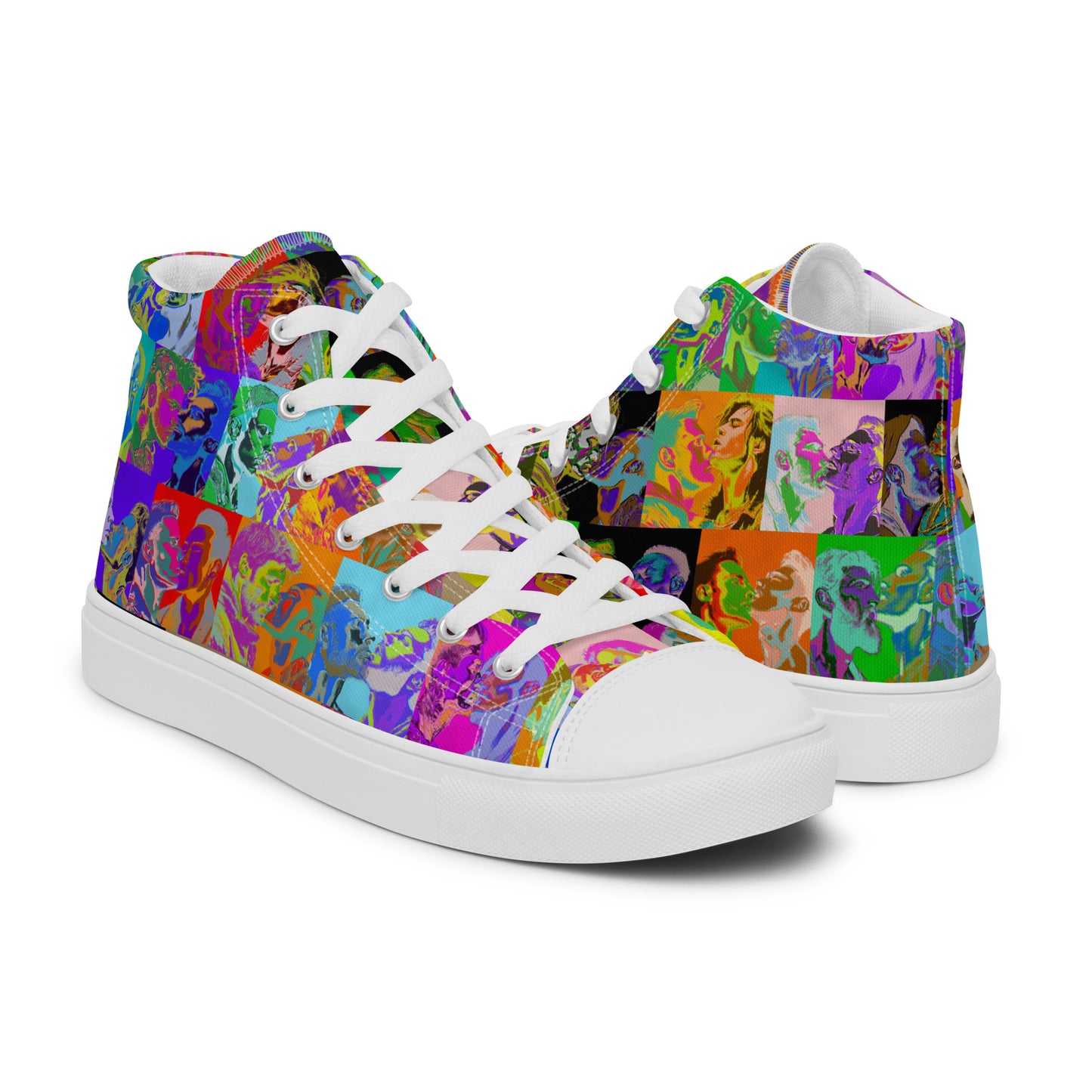 First Kiss Tile High Tops - Spectrum