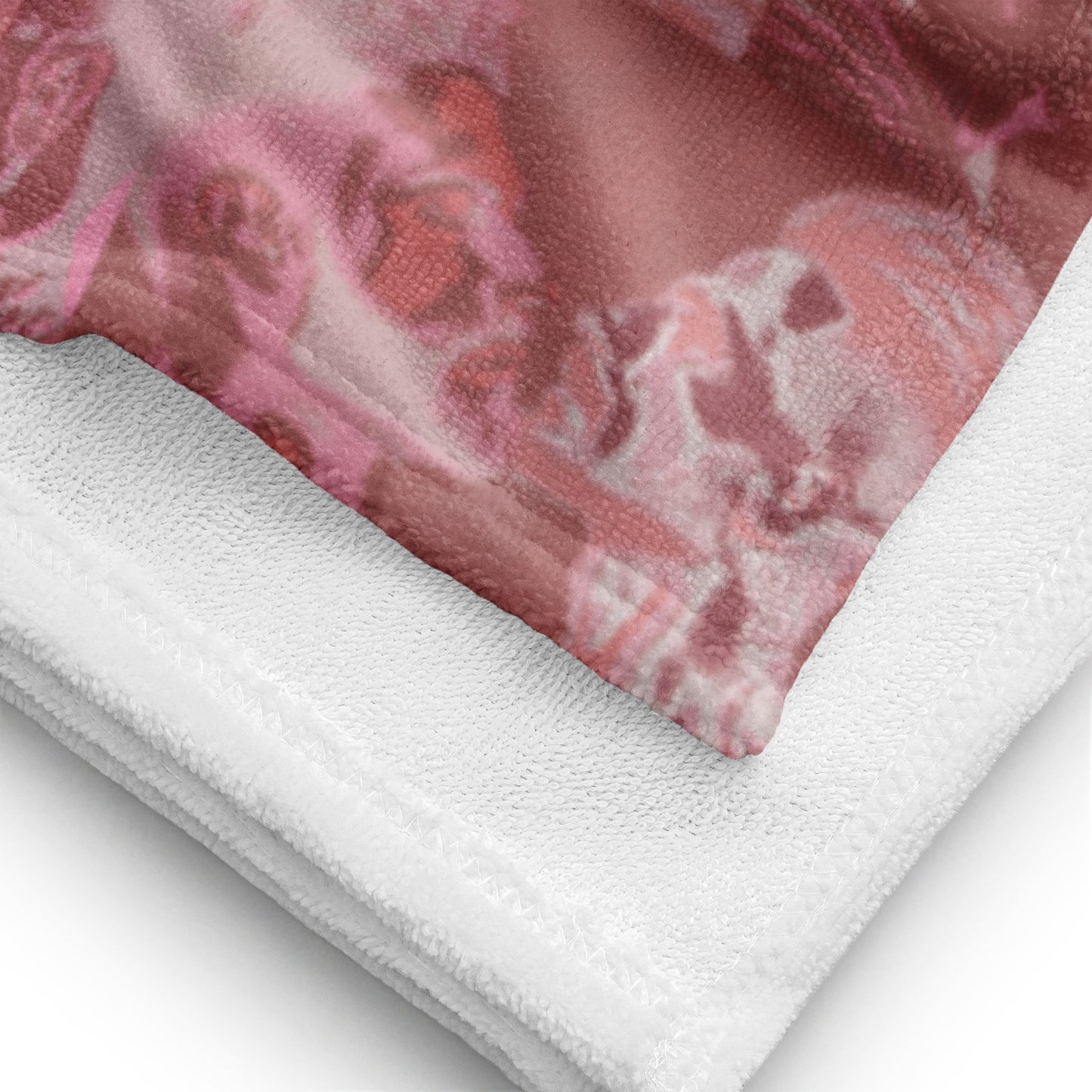 Tile Towel - Pink