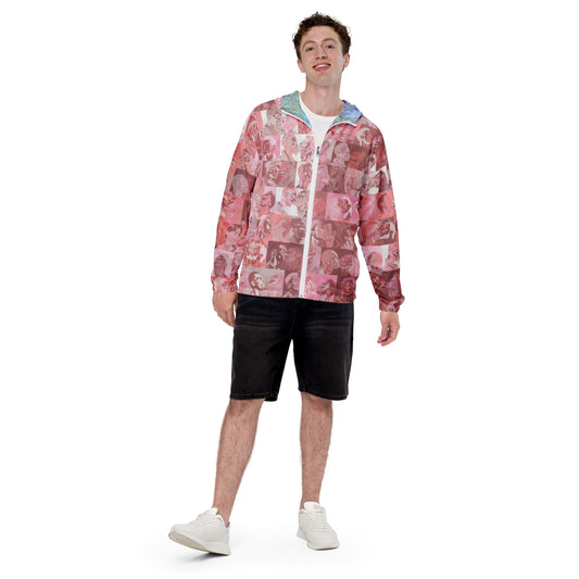 Tile Windbreaker - Pink