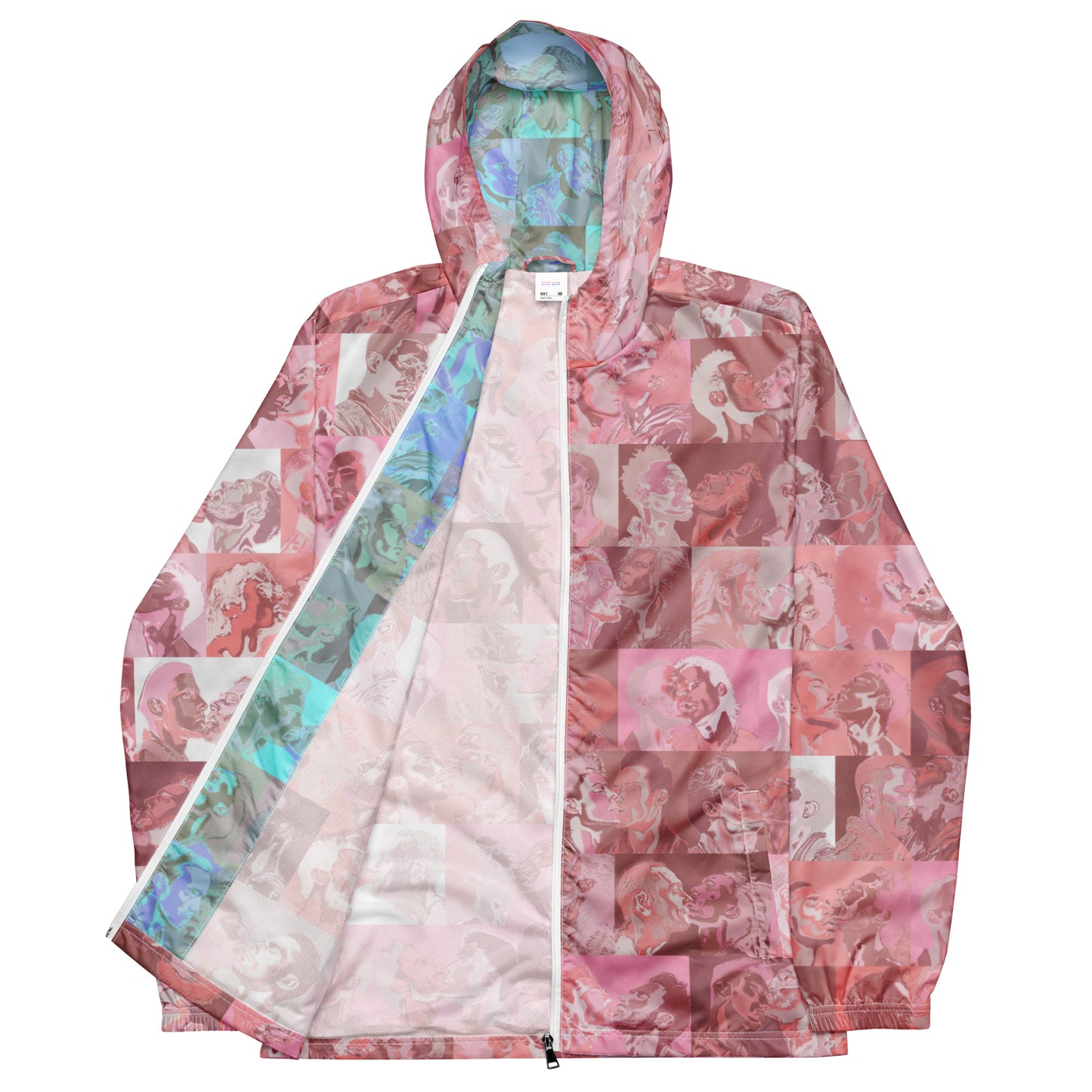 Tile Windbreaker - Pink