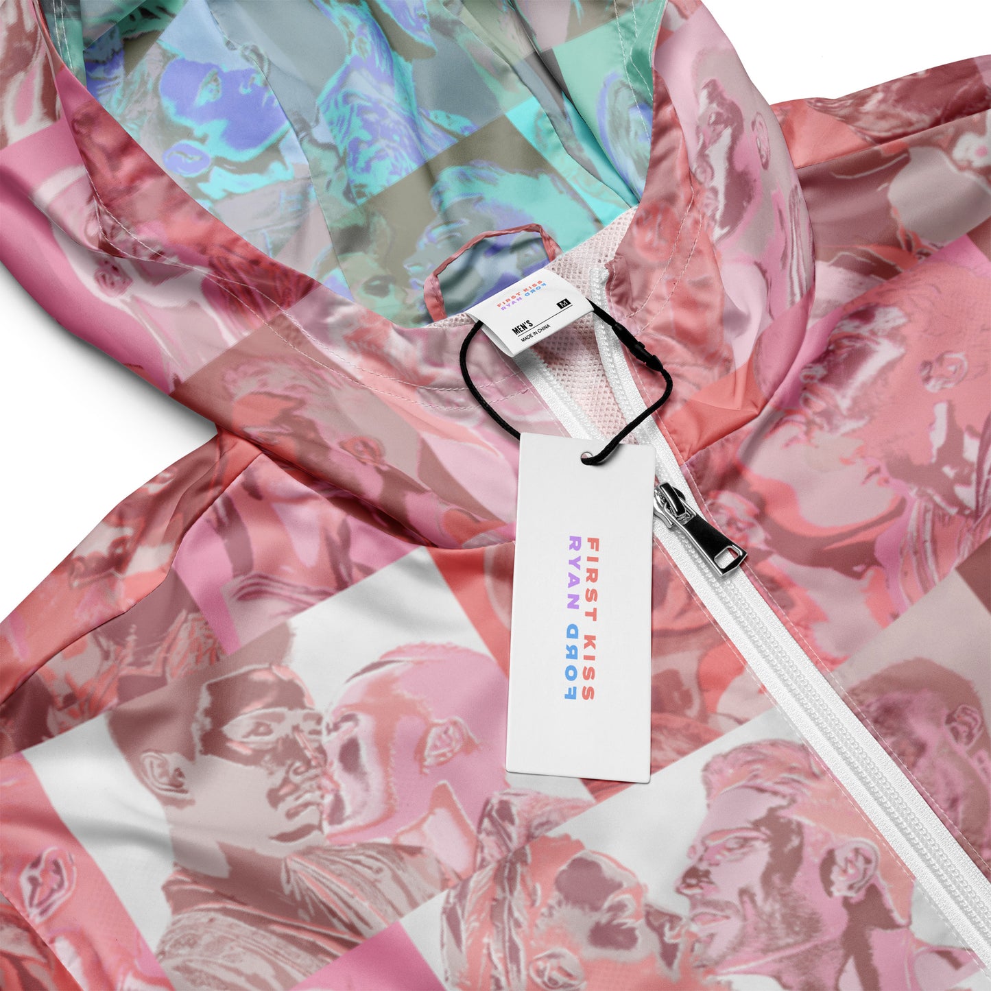 Tile Windbreaker - Pink