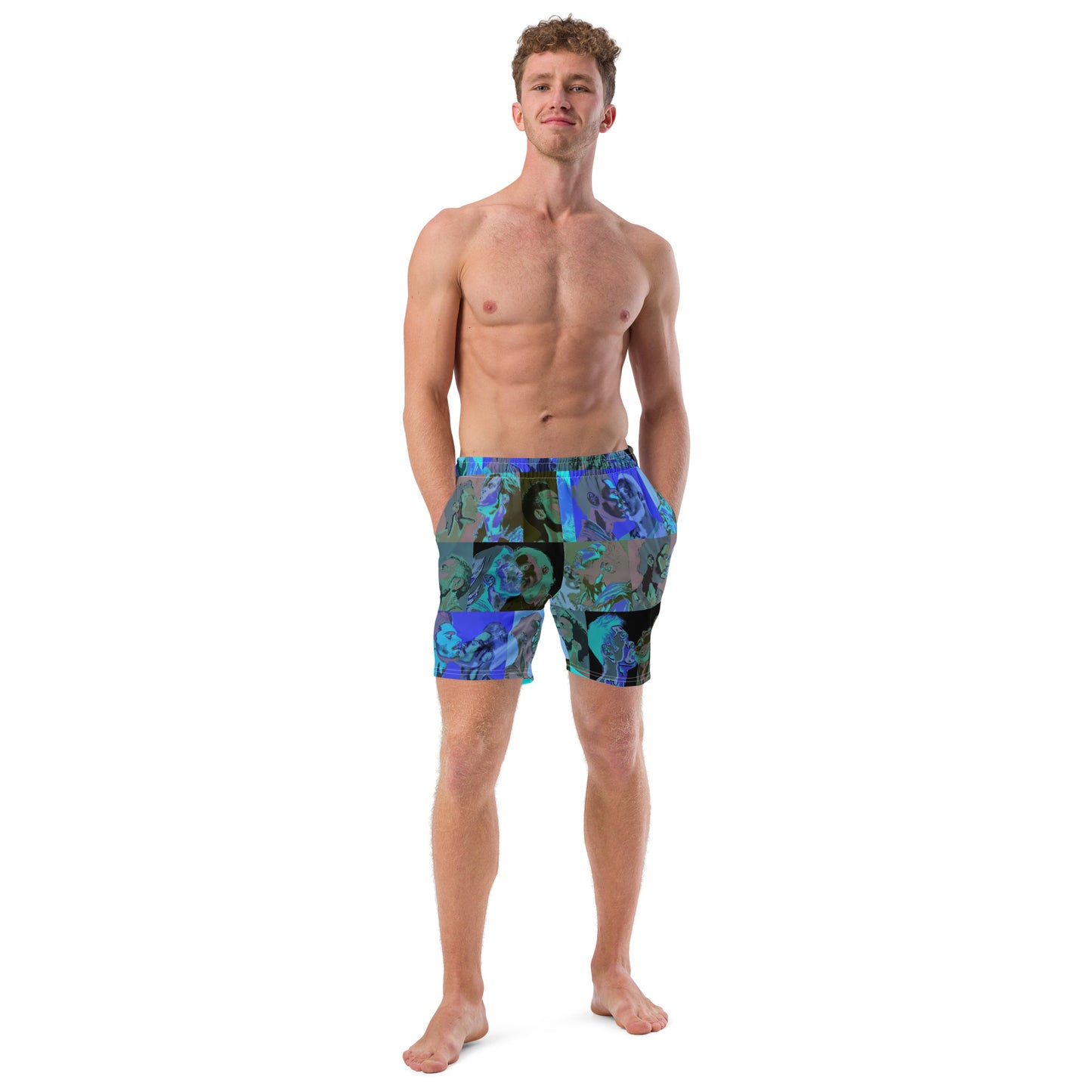 Tile Swim Trunks - Tron