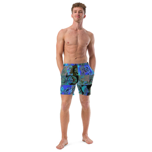 Tile Swim Trunks - Tron