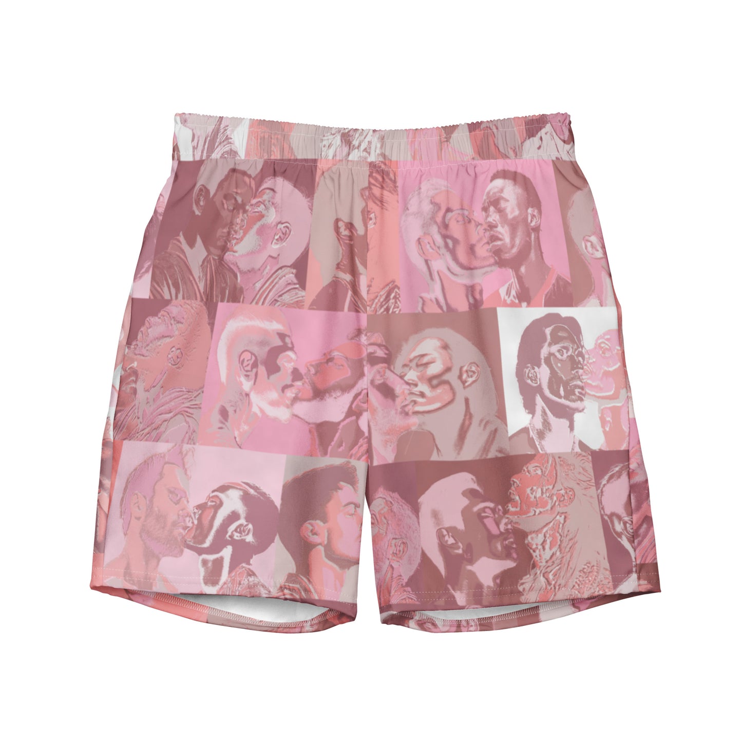Tile Swim Trunks - Pink