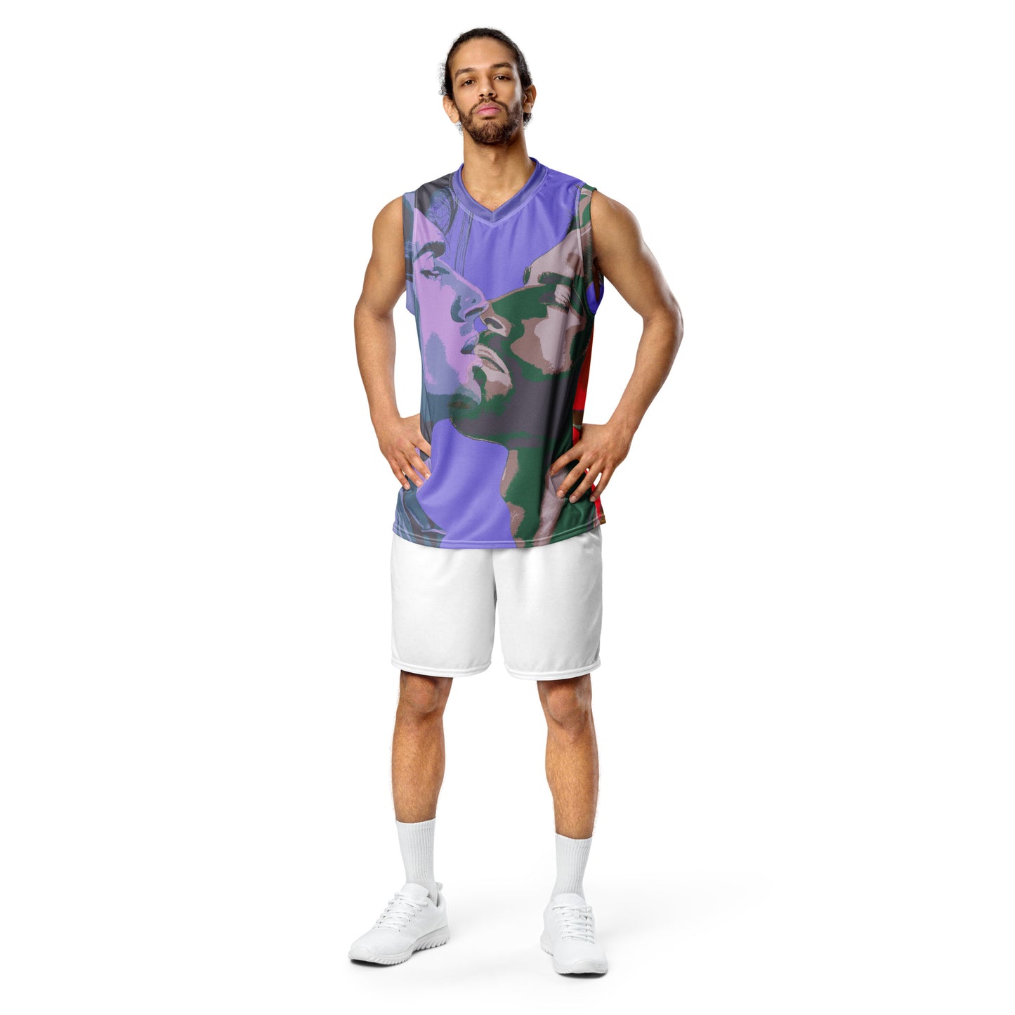 "Beginning of Everything" Basketball Jersey Crop Top