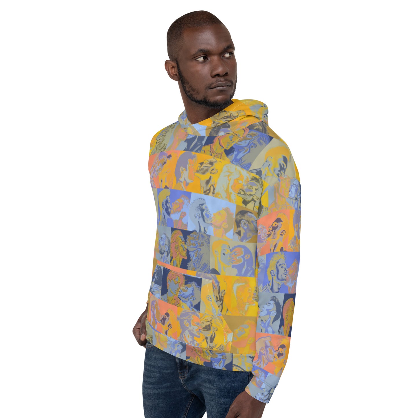 Tile Hoodie - Pines Party Sunrise