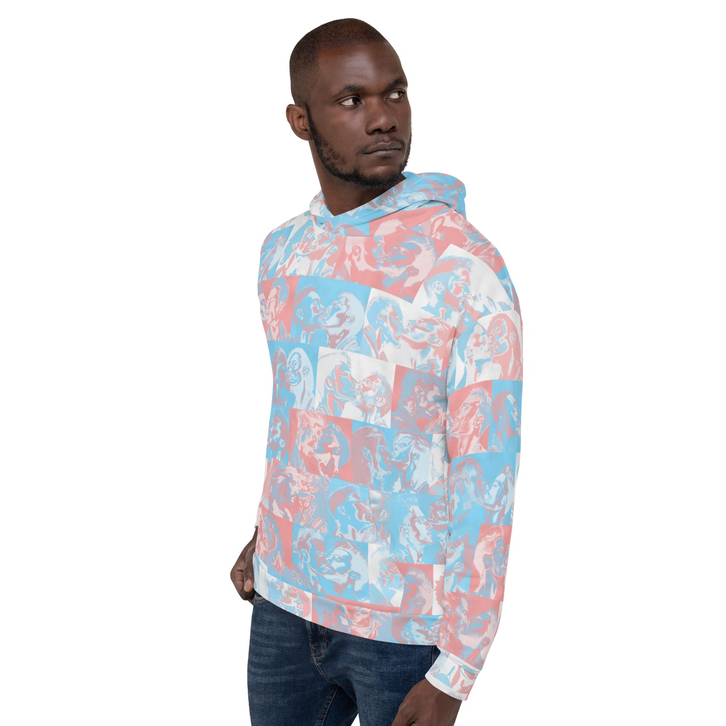 Tile Hoodie - Trans Pride