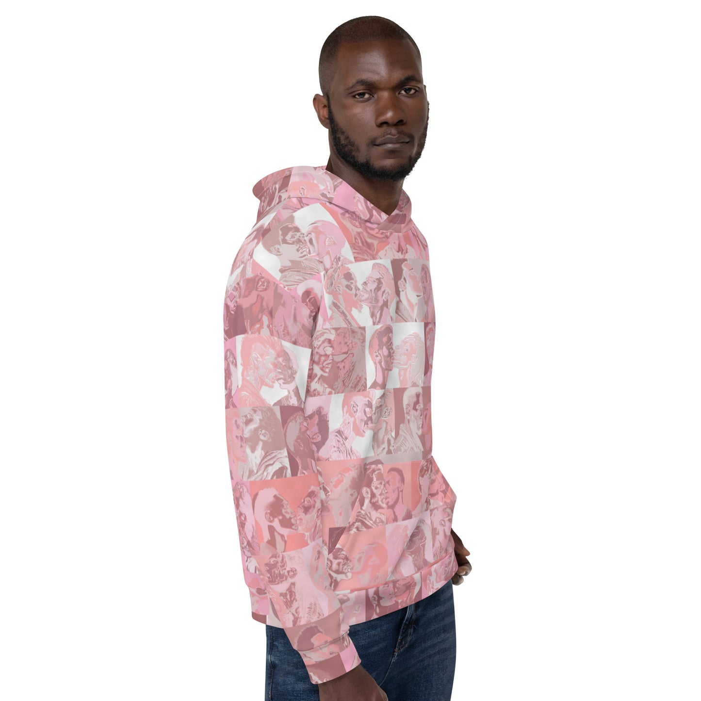 Tile Hoodie - Pink