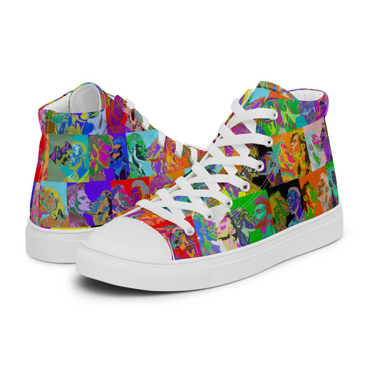 First Kiss Tile High Tops - Spectrum